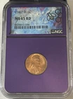 1947-D 1C Lincoln Wheat Cent ~ NGC MS 65 RD