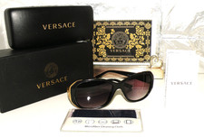 VERSACE MOD 4199 GB1/73 LUXURIOUS SUNGLASSES WITH MEDUSA LOGO BOX 105 TF RB