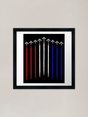 B-52 Stratofortress Squadron Contra gerahmtes Wandbild Poster Leinwanddruck Bild