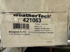 Weathertech 421063 Weathertech 421063