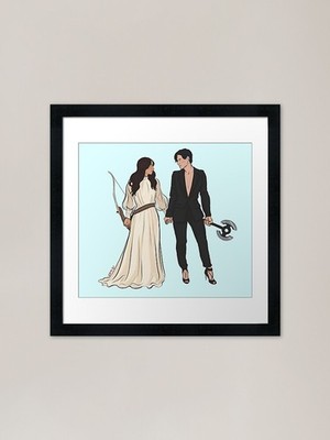 Gerahmter Kunstdruck Unsterbliche Frauen gerahmtes Wandbild Poster Leinwanddruck Bild