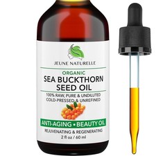 Organic Sea Buckthorn Oil 100 Pure Cold Pressed Virgin for Skin  Hair Care