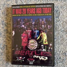 The Beatles It Was 20 Years Ago Today DVD 1987 Documentary Read Back Cover