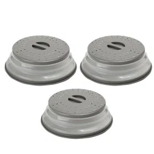 Collapsible Multi-Function Kitchen Cover - Microwave Splatter Guard & Vegetable 