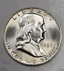 1959-D Franklin Half Dollar Gem BU