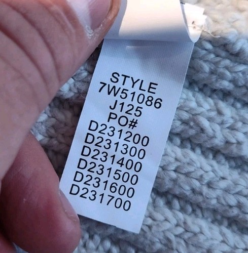 Lucky Brand Women's Wool Blend Heavy Knit Cardigan Sweater New W/Defect $149 XL - Picture 20 of 21