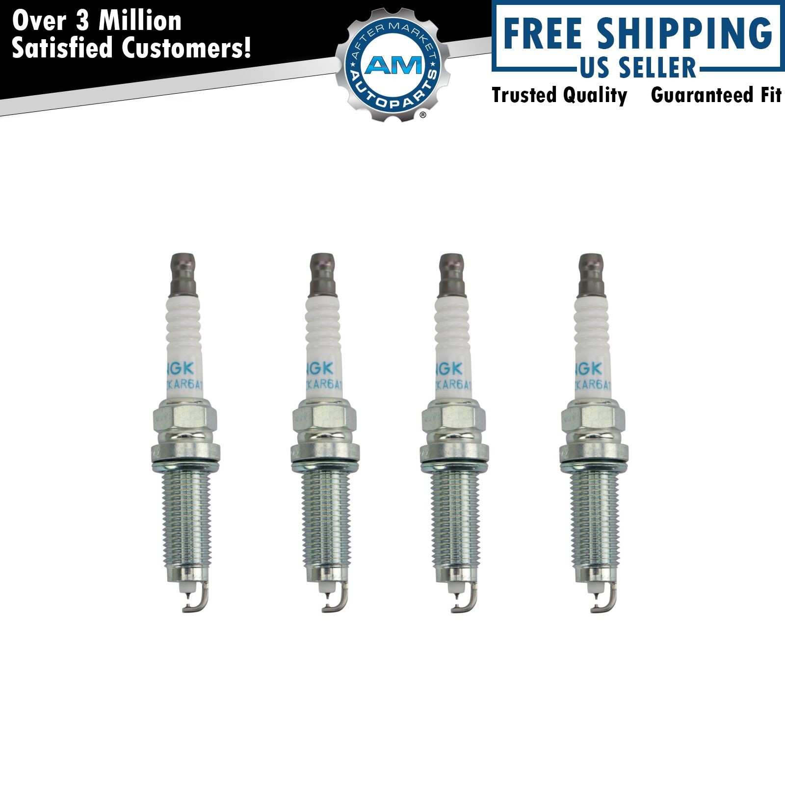 Spark Plug Set Fits 2010-2011 Nissan Versa