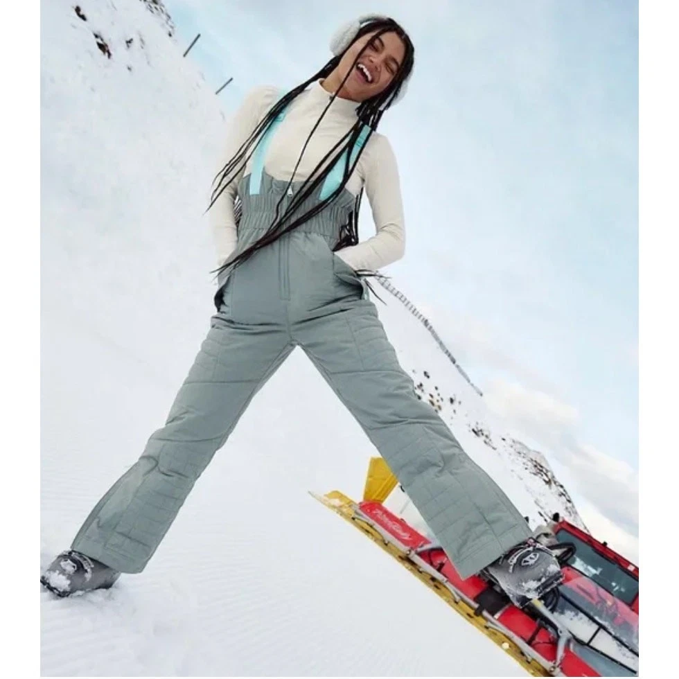 Free People Movement All Prepped Ski Bibb Snow Pants XL