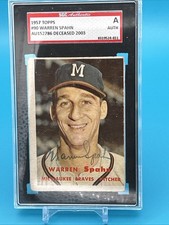Top 10 Warren Spahn Baseball Cards 30