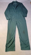 Vintage Big Mac Coveralls Herringbone Stripe Garage Workwear Sz 42 R  J C Penney