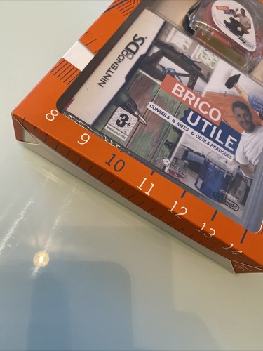 lot 10 nintendo ds blister pack jeu + metre ds 3ds brico utile bricolez pro neuf - Picture 4 of 9