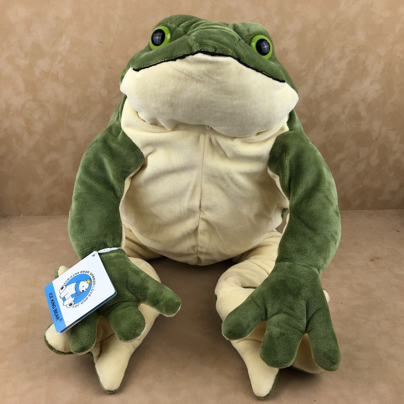 NWT Ice King Bear Green Frog Toad 22" Stuffed Soft Toy Plush eBay