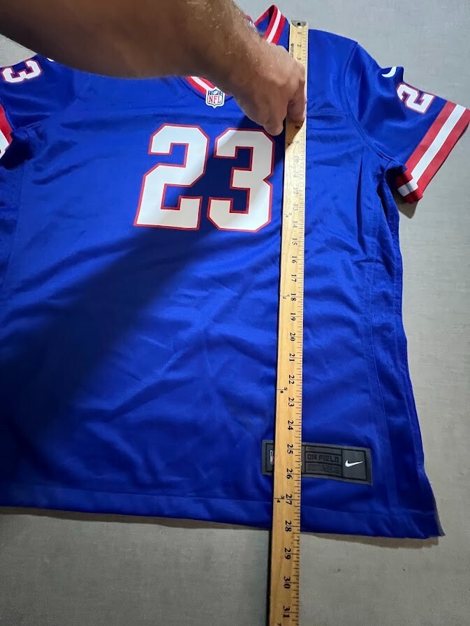 New York Giants Ryan #23 Reebok Jersey Womens Extra Large Blue Short Sleeve. thumbnail 12