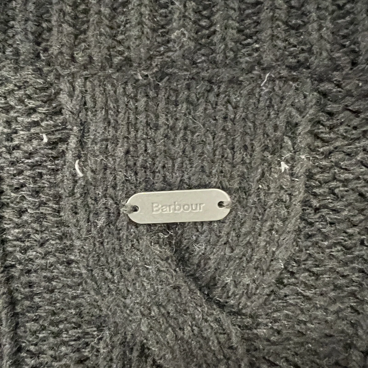 Barbour Pendula Knit Sweater Size 12 Wool Black Large Turtleneck | eBay