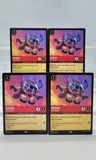 Disney Lorcana Stitch - Little Rocket 125/204 4 Cards Playset Into the Inklands