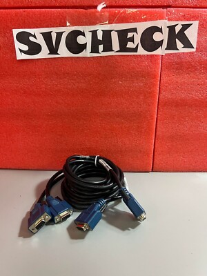 LOT OF 2 NATIONAL INSTRUMENTS 183283-02 RS485 Null Modem Cable 2 METERS