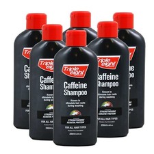Caffeine Shampoo hair 250ml Keratin Protein Hair Growth Men Women x6 6.67 per litre