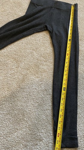 Lou & Grey Womens Leggings Size Small Pull On Stretch Ankle Gray Herringbone - Picture 6 of 9
