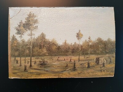 Robert Büchtger 1862-1951 St. Petersburg München Öl Gemälde Landschaft, signiert