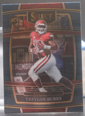 Treylon Burks (Arkansas Razorbacks/RC) - 2022 Panini Select Draft Picks #6