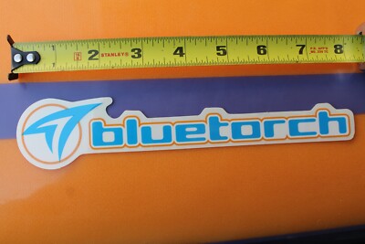 Bluetorch TV Extreme Sports Television Channel Fox V24 Vintage Surfing Stickers