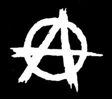 ANARCHIE LOGO Patch / Aufnäher NEU Punk Punk...