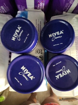 NIVEA Moisturizing Cream Hands Face Body Lotion 200ml=6.8oz Crema Humectante