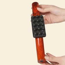 Electric Hot Bian Stone Massage Muscle Relaxation Gua Sha Scraping Stick Tool