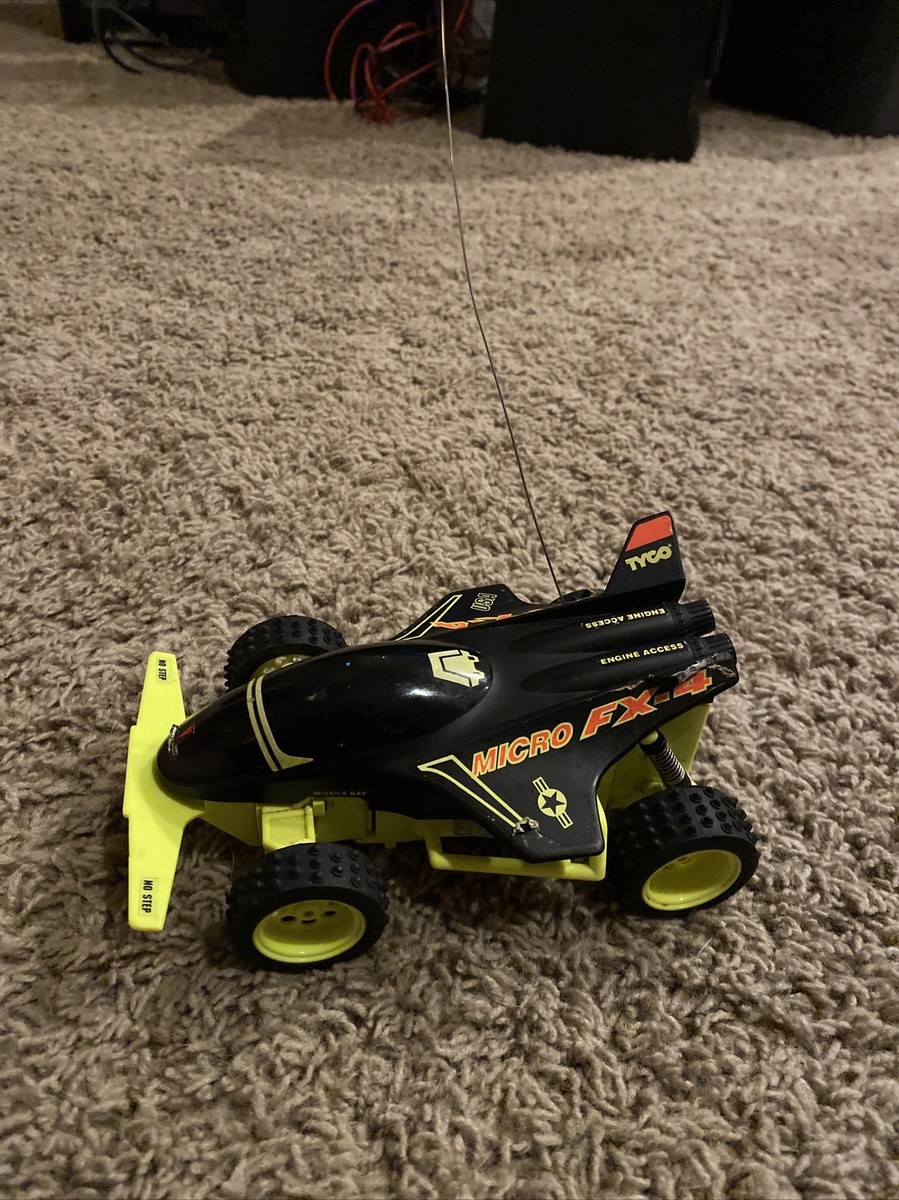 Rare Vintage Tyco R/C Radio Control Micro FX-4 For Parts Or Repair