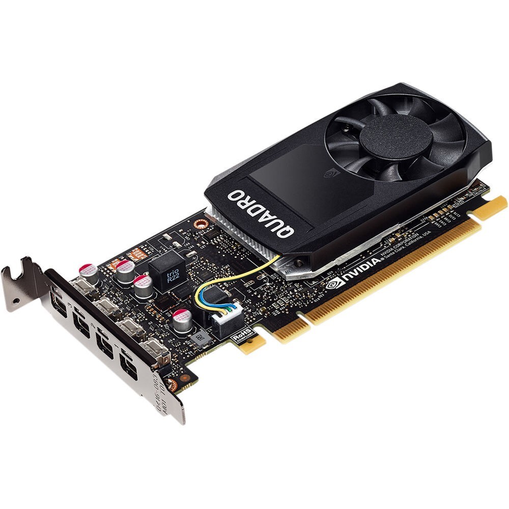 Quadro P1000 4GB 中古美品 Nvidia Quadro P1000 4GB GDDR5 PCIe Graphics Card Low Profile 4