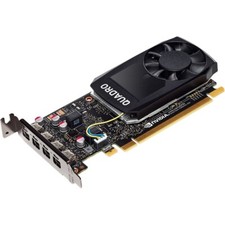 Nvidia Quadro P1000 4GB GDDR5 PCIe Graphics Card Low Profile 4 Mini DP Ports