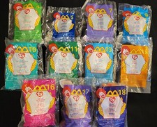 McDonalds Happy Meal Toy Ty Teenie Beanie Baby Retired new in package Choose One