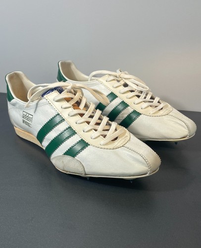 Vintage 70s Adidas Intervall Track Spikes (West Germany)Size 8 NWT - Picture 2 of 22
