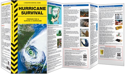 Huracán Survival - Prepárate para Emergencias Guía de Desastres Bolsa Out Errores Kit Libro - Imagen 2 de 2