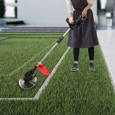 1800W Cordless Electric Grass Trimmer Strimmer Garden Rechargeable Edger Cutter