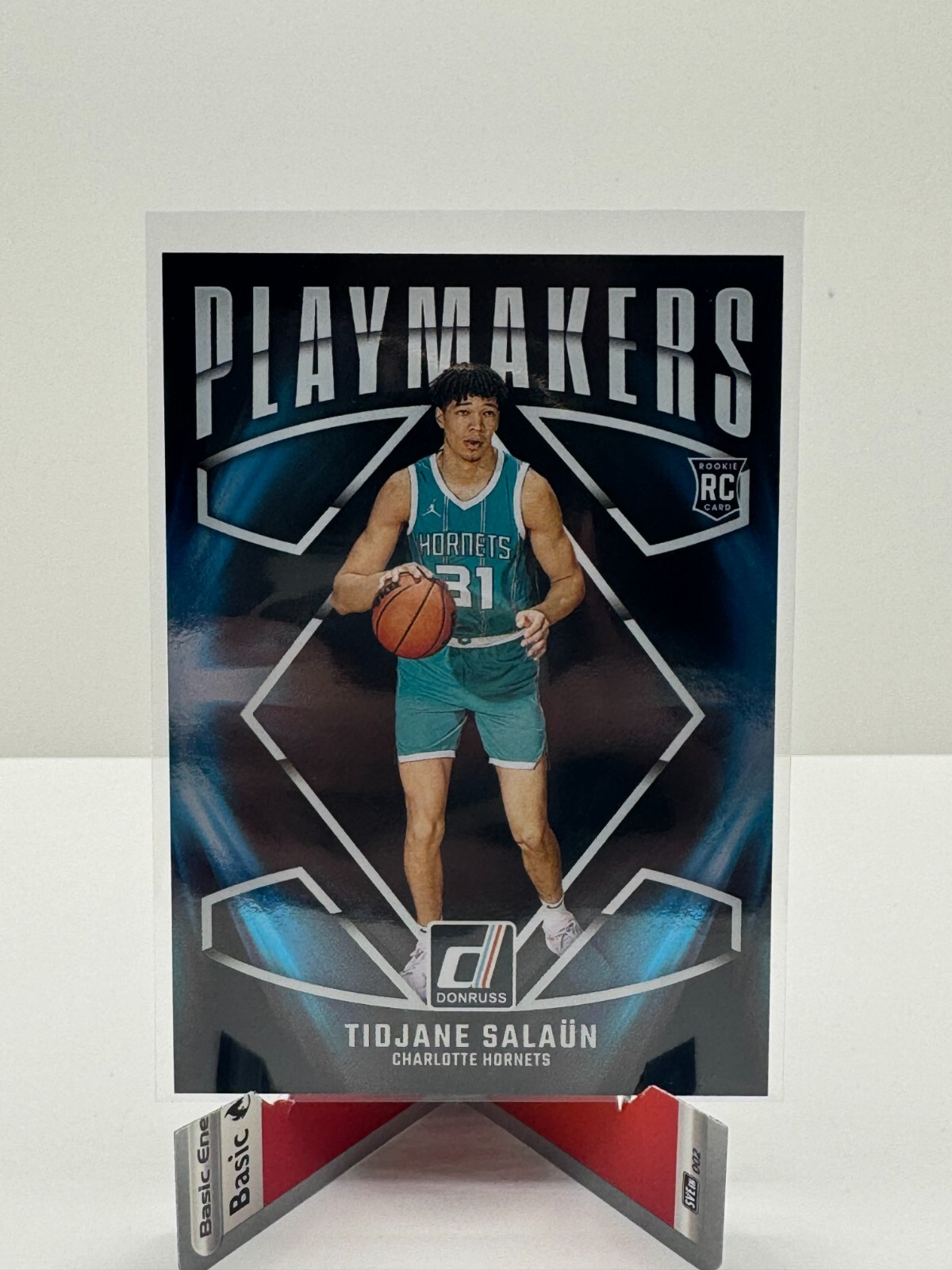2024-25 Donruss Basketball Rookie Tidjane Salaun #1 Playmakers SSP Case Hit!
