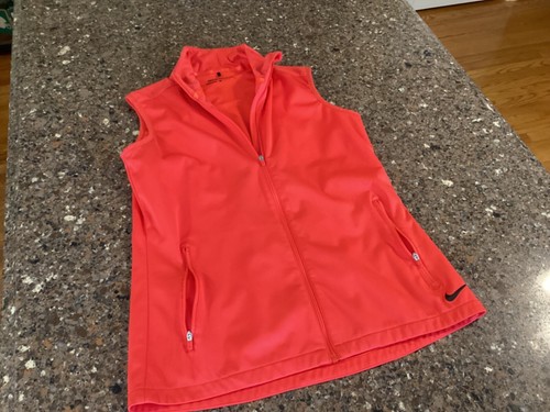Nike Golf Vest Sleeveless Women's Small Red Wow Beautiful!!! - Picture 2 of 14