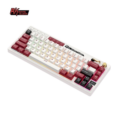 RK Royal Kludge M65 Wireless RGB Mechanical Keyboard Tri-Mode 2.4G/USB-C/BT - Picture 5 of 36