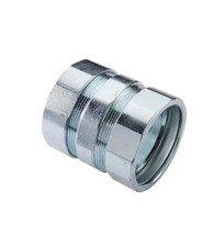 3/4" STEEL RIGID COMPRESSION COUPLING 10PC