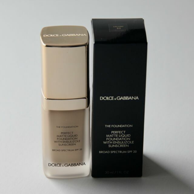 dolce gabbana matte foundation