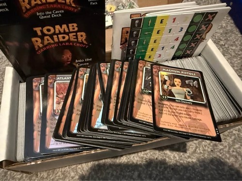 Tomb Raider Card Game CCG TCG Collection from 1999 - Picture 5 of 5