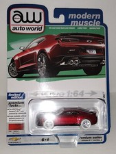 2023 Auto World 1/64 2022 Chevy Camaro ZL1 Ultra Red Chase Release 3 Version A