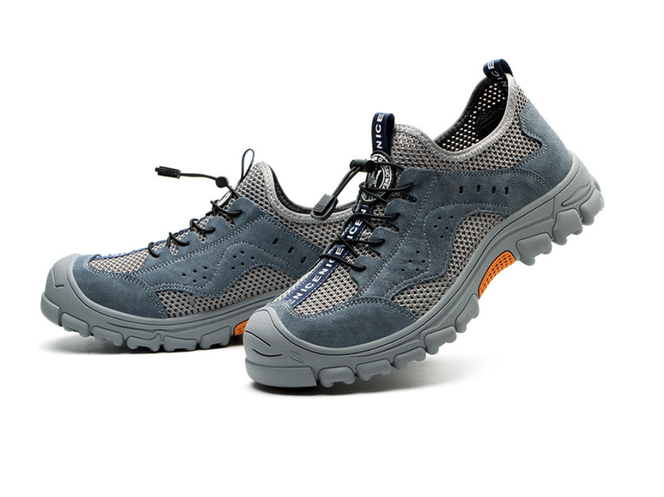 MENS WOMENS LIGHTWEIGHT SAFETY TRAINERS STEEL TOE CAP WORK BOOTS SHOES