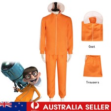 Despicable Me 3 Vector Outfits Mens Halloween Cosplay Book Week Minions Costume