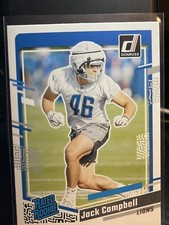 2023 Panini Donruss Jack Campbell Rated Rookie 330