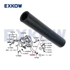 Alternator Vacuum Pump Oil Return Hose For Mitsubishi L200 2005-15 4d56 Mn183586 Alternator Vacuum Pump Oil Return Hose For Mitsubishi L200 2005-15 4d56 Mn183586