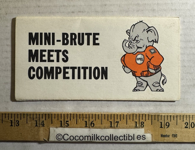 #ad Vintage GM Opel Kadett Mini Brute Meets Competition Salesperson Brochure $24.99