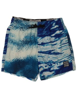 Puma Herren Badeshorts mittelblau Batik Polyester EB42