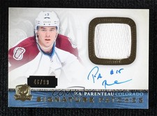 2013-14 Upper Deck The Cup Signature 46/99 PA Parenteau #SP-PP Patch Auto 00q8