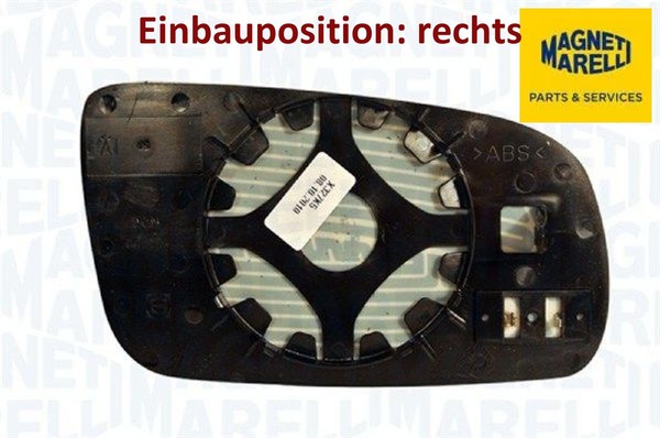 Magneti Marelli 351991302720 Spiegelglas FüR AußEnspiegel Rechts FüR VW-image